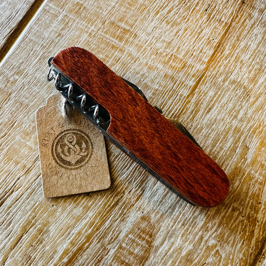 Hold Fast Engraved Pocket Knife