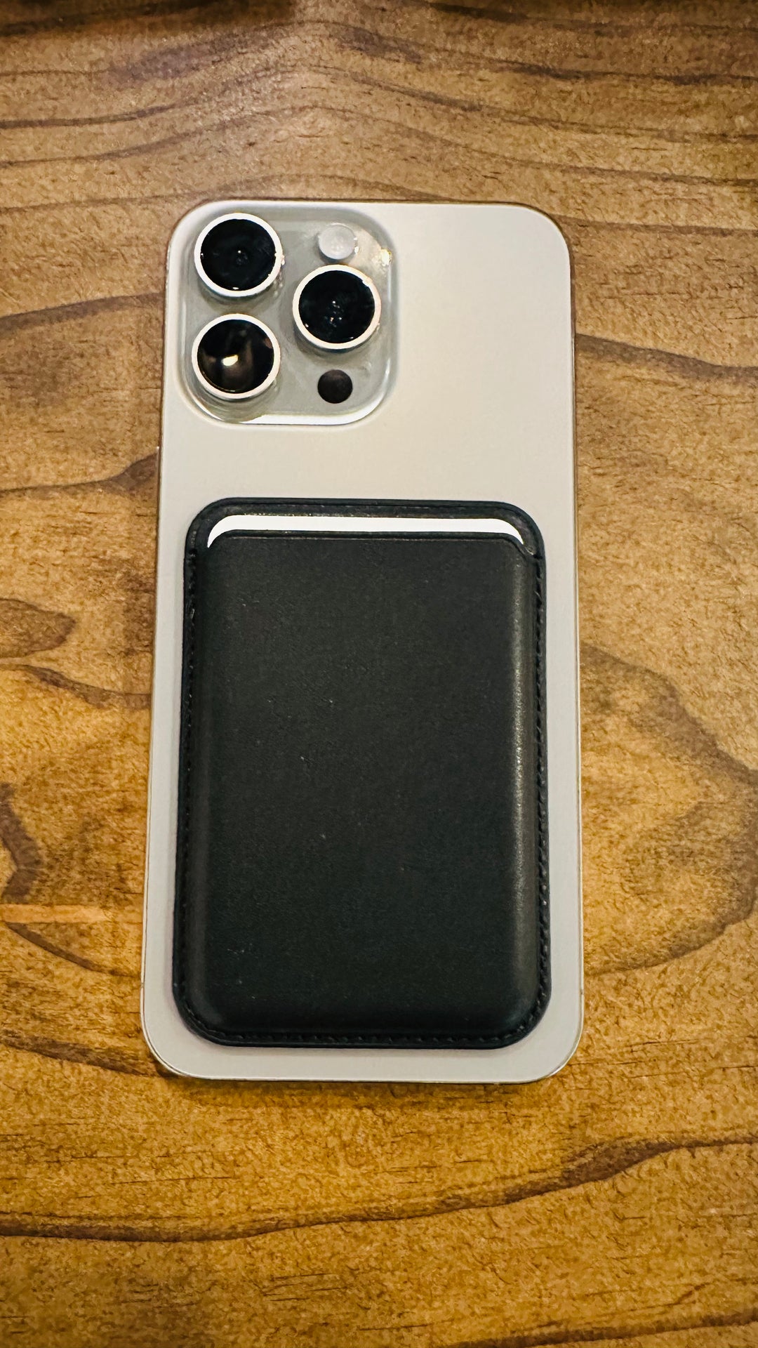 Magsafe Leather Magnetic Wallet