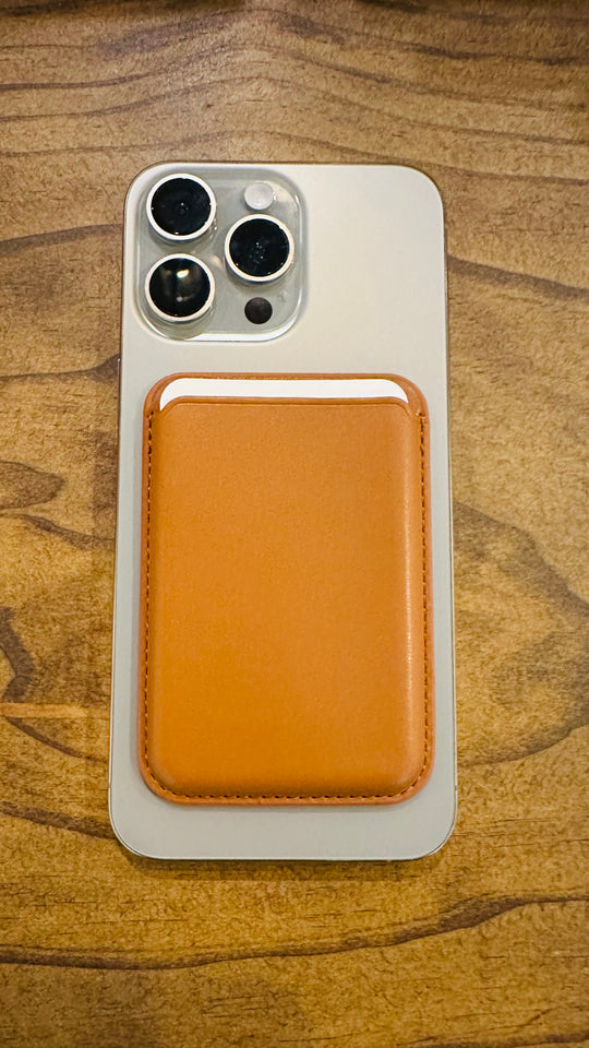 Magsafe Leather Magnetic Wallet