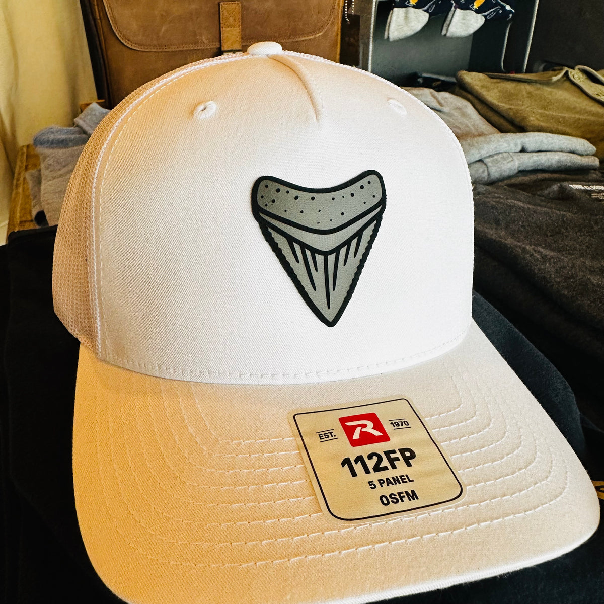 Meg Tooth Coastal Hat - White