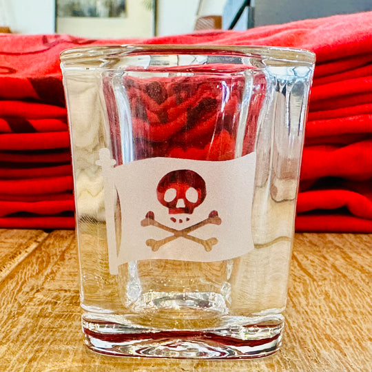 Black Flag Passage Shot Glass 1.5oz