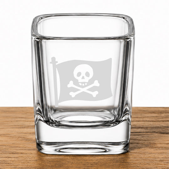 Black Flag Passage Shot Glass 1.5oz