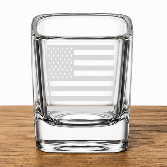 Flag Shot Glass 1.5oz