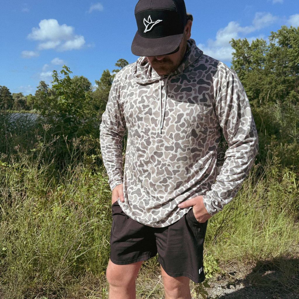 Lightweight Performance Hoodie Helmand Camo Combat Waterfowl - Breathable & Quick-Dry