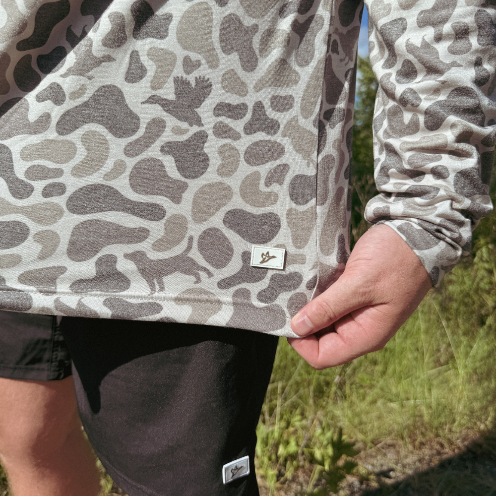 Lightweight Performance Hoodie Helmand Camo Combat Waterfowl - Breathable & Quick-Dry