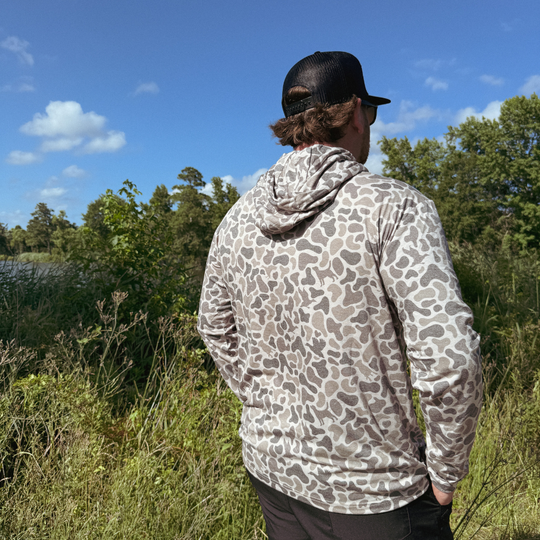 Lightweight Performance Hoodie Helmand Camo Combat Waterfowl - Breathable & Quick-Dry
