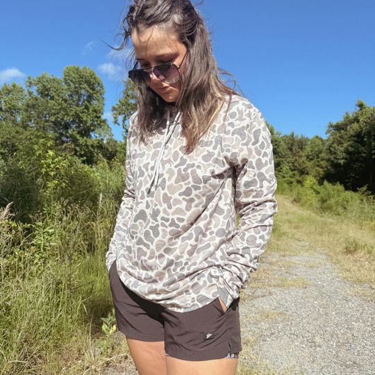 Lightweight Performance Hoodie Helmand Camo Combat Waterfowl - Breathable & Quick-Dry