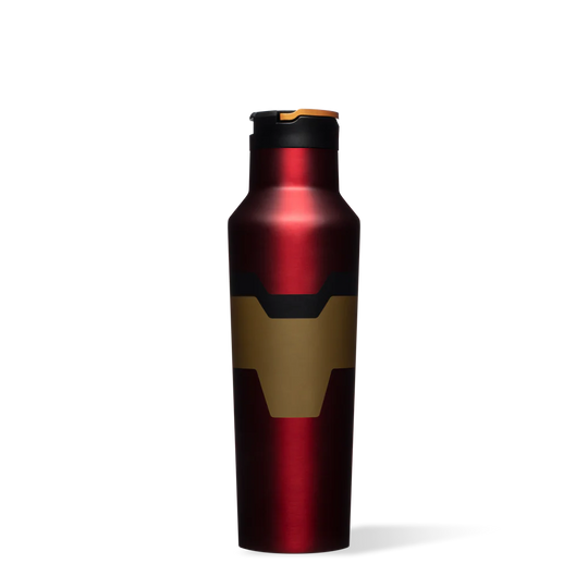 Corkcicle - MARVEL Sport Canteen Insulated Water Bottle - Iron Man 20oz