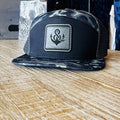 R&R Anchor Black Camo 7-Panel Hat at Rust & Refined in Surf City, NC