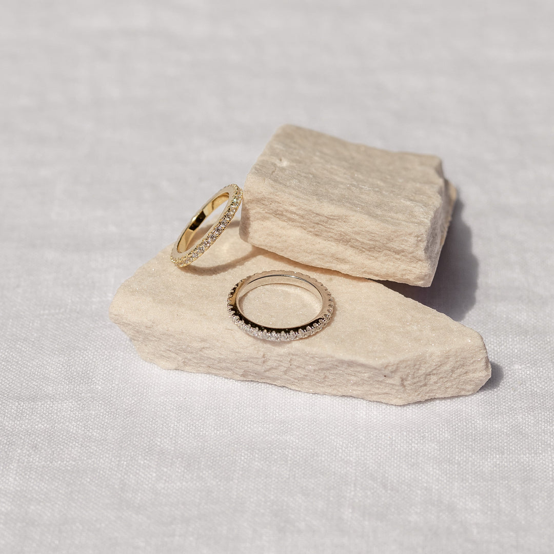 Gold Boca Ring