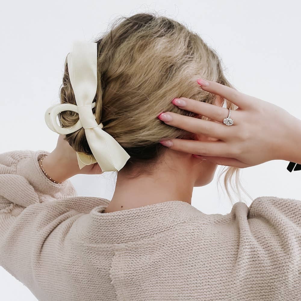 Pretty Simple - Haven Hair Bow Claw Clip, view 3