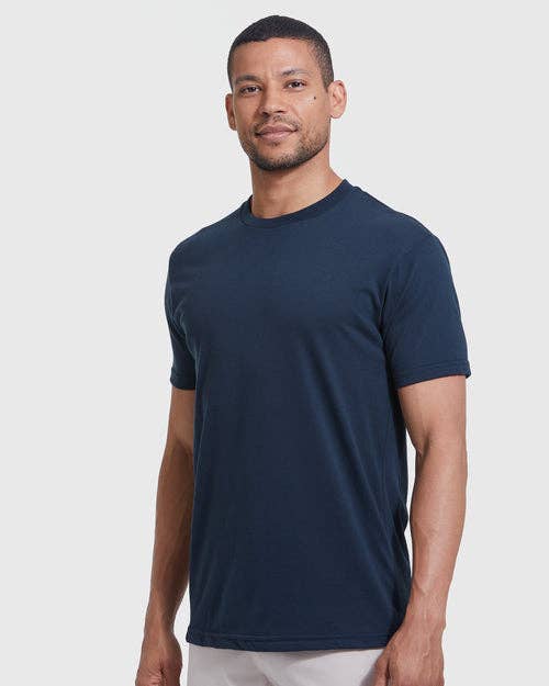 True Classic Premium Fitted Crew Neck T-Shirt - Navy, view 11