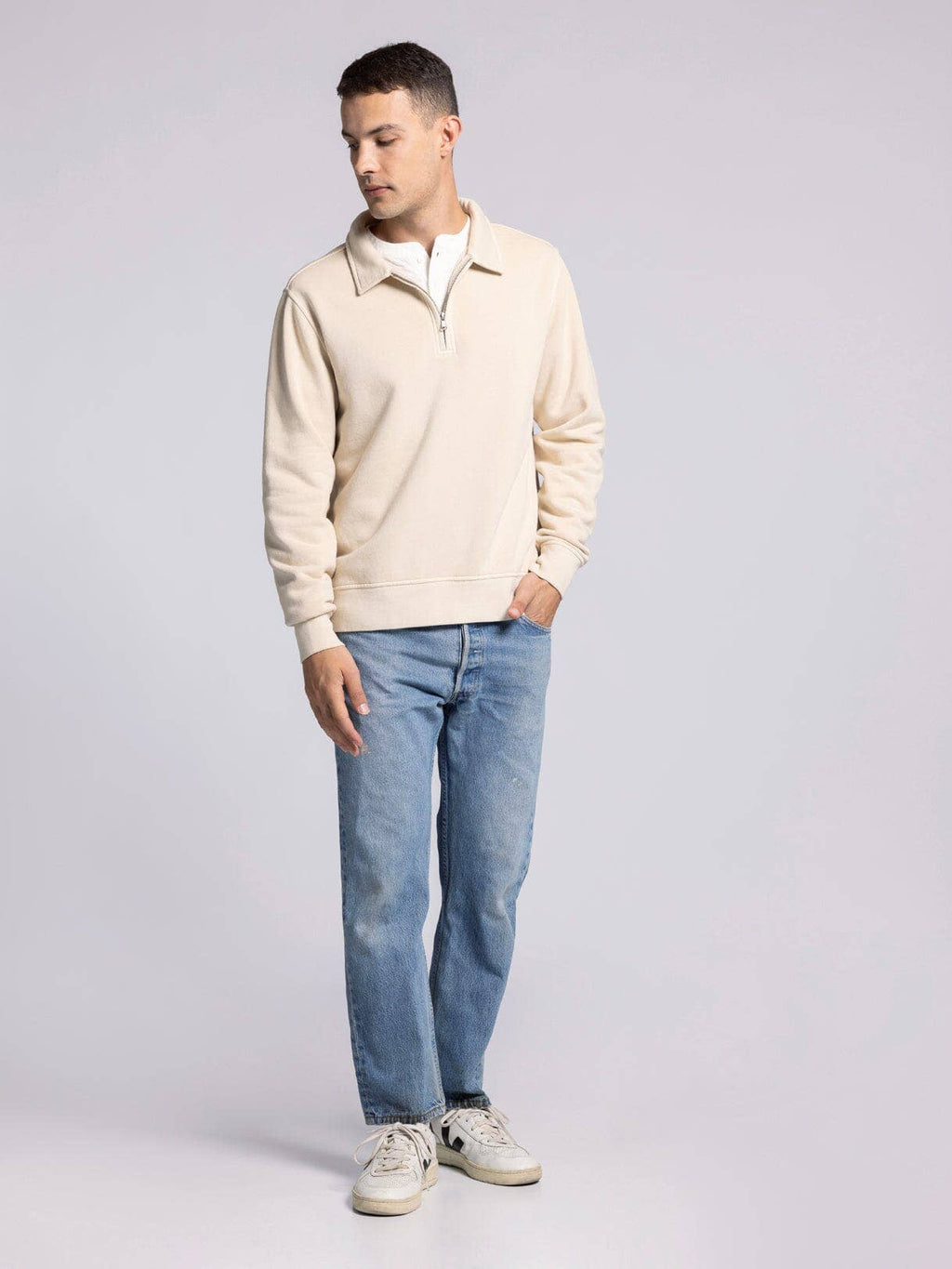 SURPLUS QUARTER ZIP - Half Zip Pullover, view 7