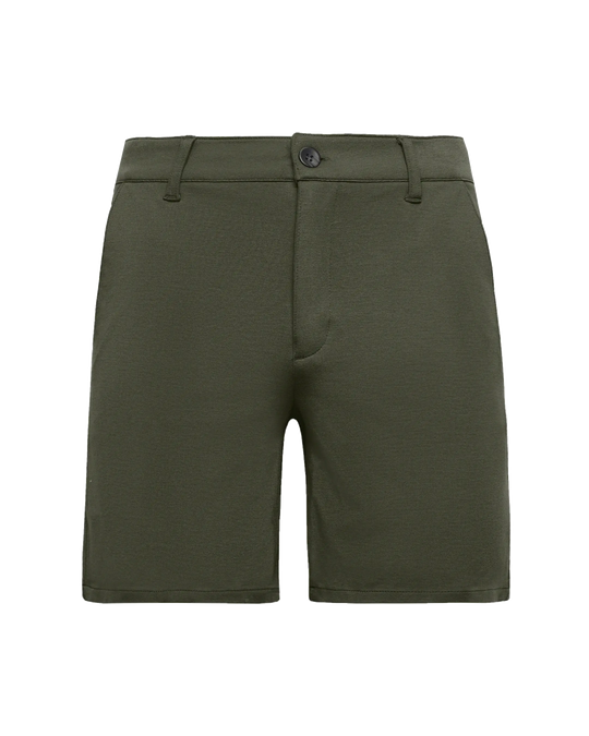 Chino Shorts | Comfort | 7" | Military Green