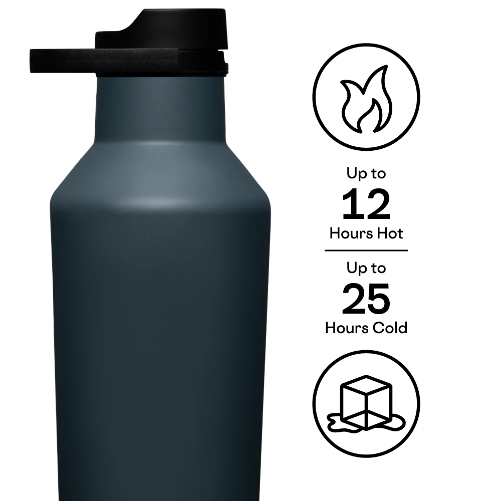 Corkcicle - Sierra Sport Canteen Insulated Water Bottle - Rucksack 32oz