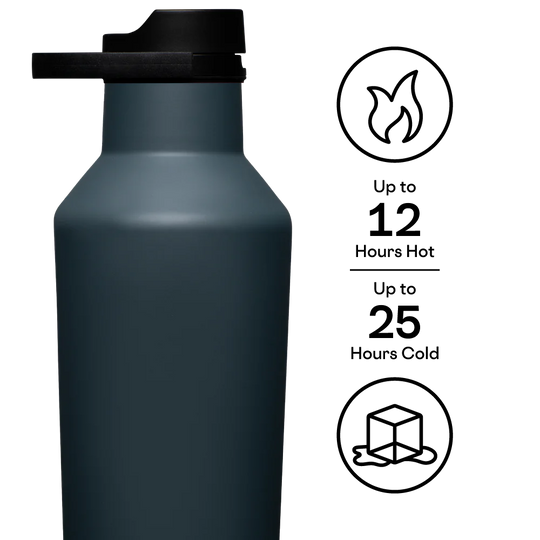 Corkcicle - Sierra Sport Canteen Insulated Water Bottle - Rucksack 32oz