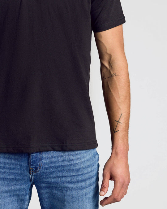 Short Sleeve Shirt | Polo | Black