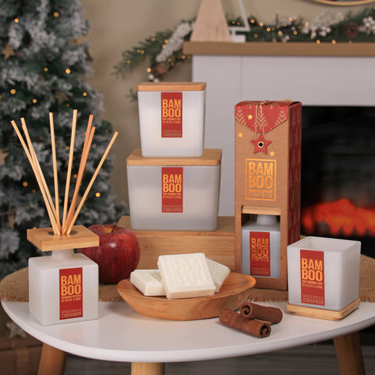 BAMBOO Eco-Friendly Soy Candle Fall / Winter Collection - Small and Large Options