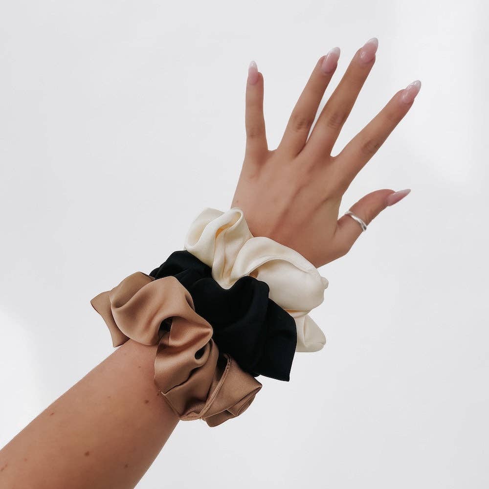 Satin Hair Scrunchie, view 3