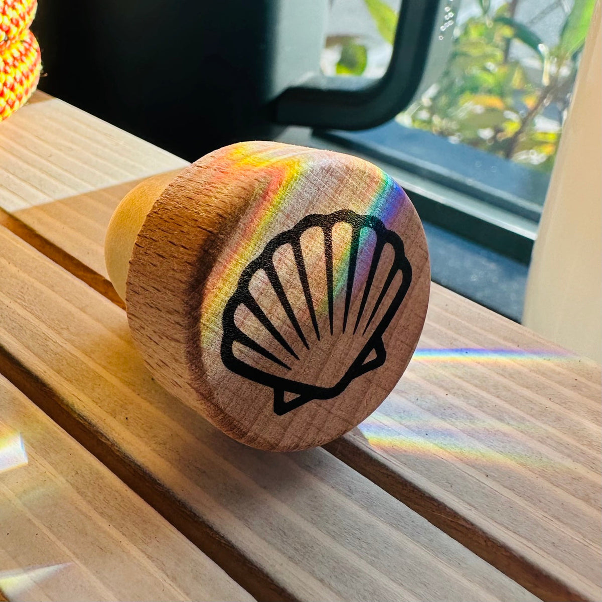Scallop Shell Wine Stopper