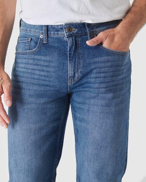 True Classic Comfort Straight Jeans - Rust & Refined