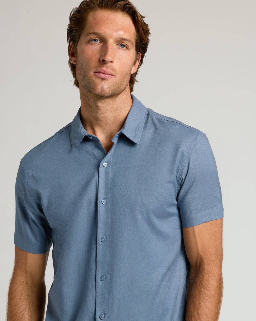 Fiord Short Sleeve Linen Shirt, view 4