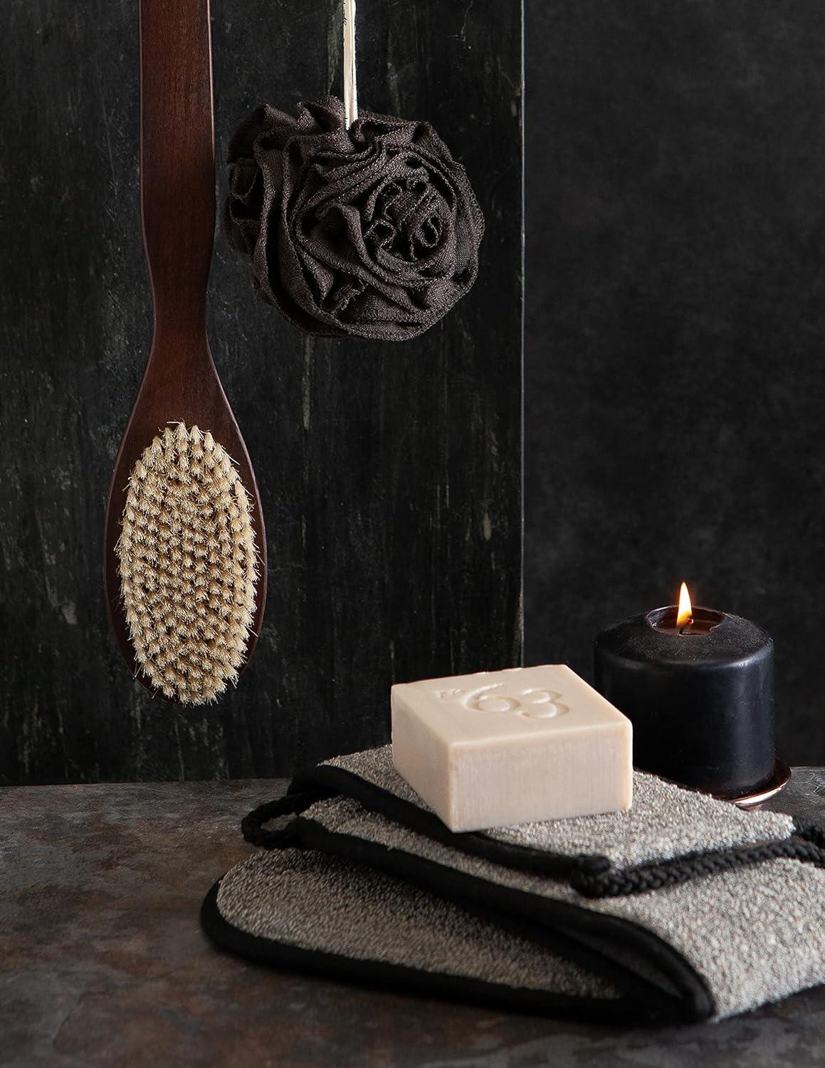 Bamboo Body Brush - Rust & Refined