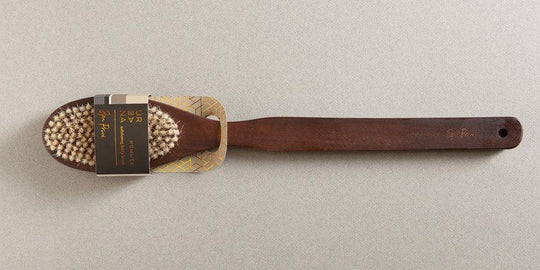 Bamboo Body Brush - Rust & Refined