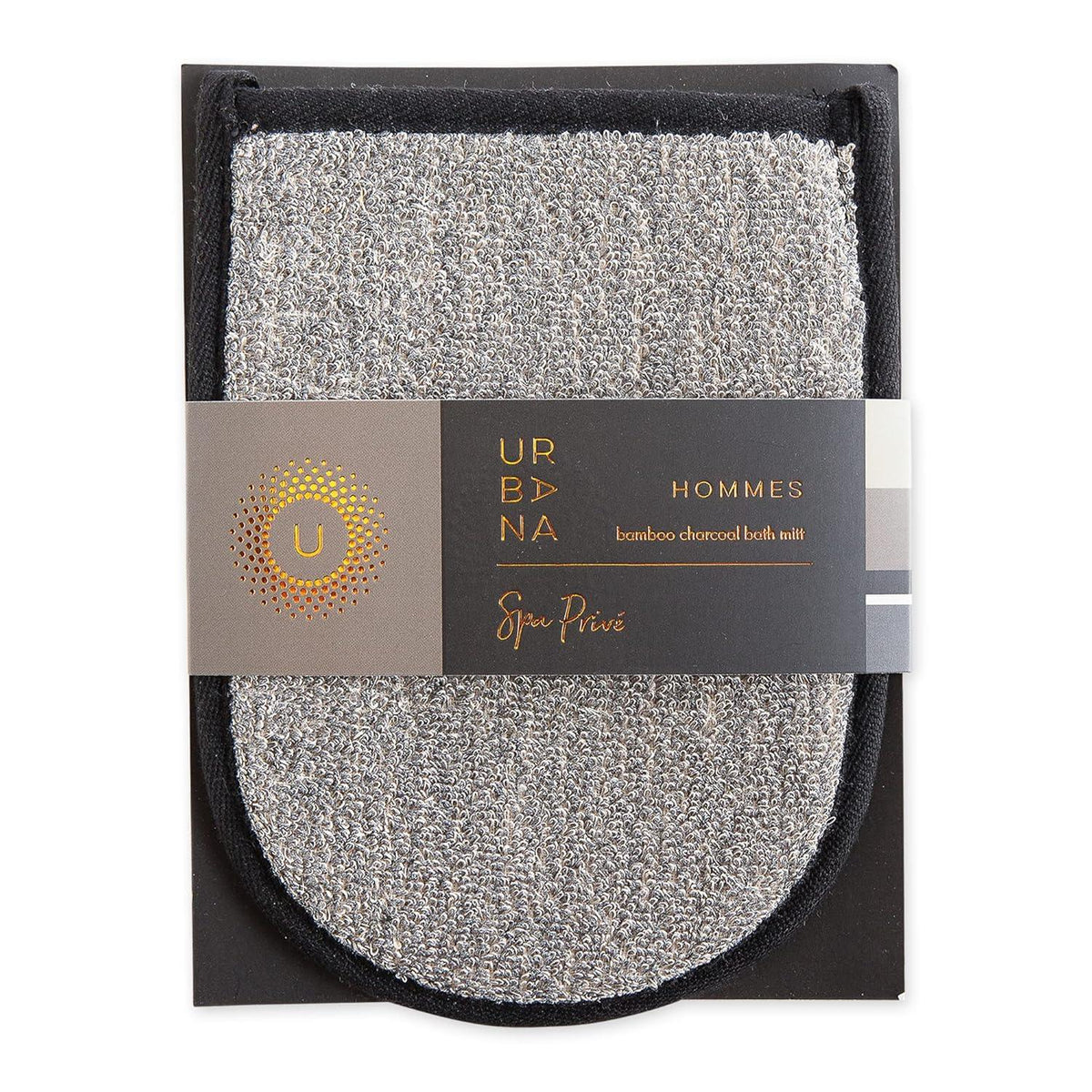Bamboo Charcoal Bath Mitt - Rust & Refined