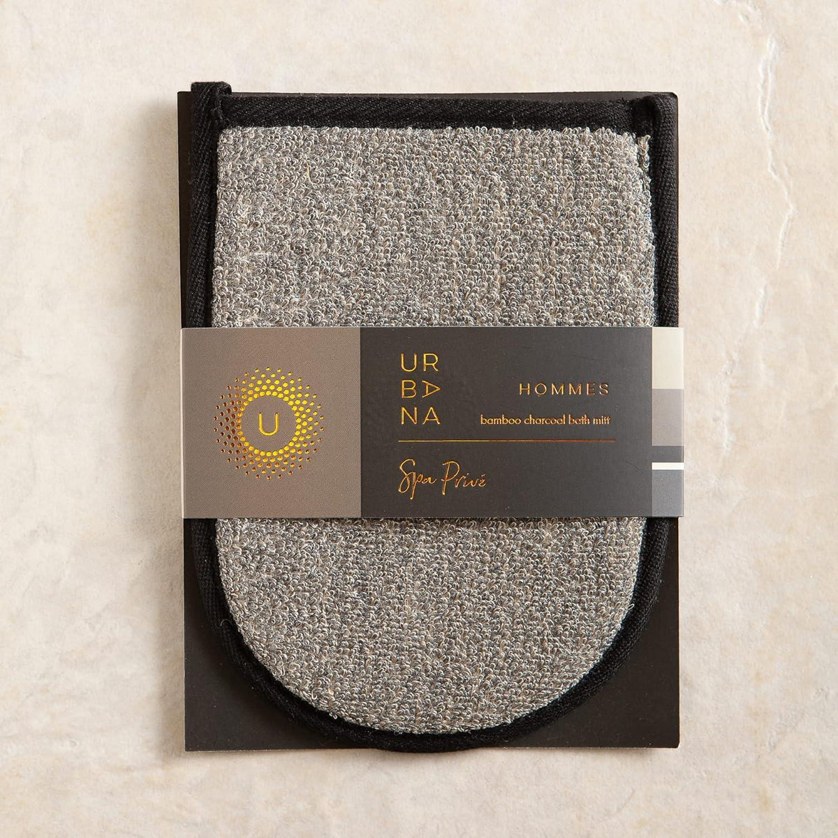 Bamboo Charcoal Bath Mitt - Rust & Refined