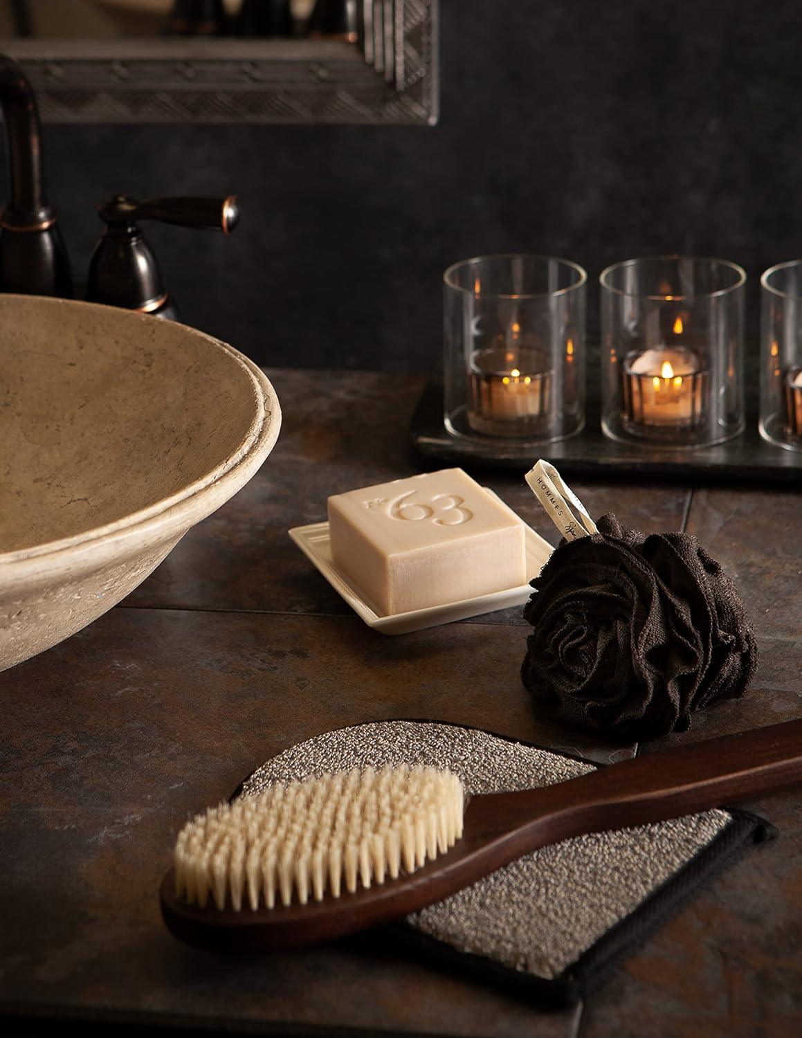 Bamboo Charcoal Bath Mitt - Rust & Refined