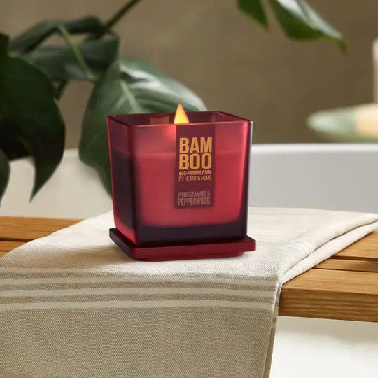 BAMBOO Eco-Friendly Soy Candle - Rust & Refined
