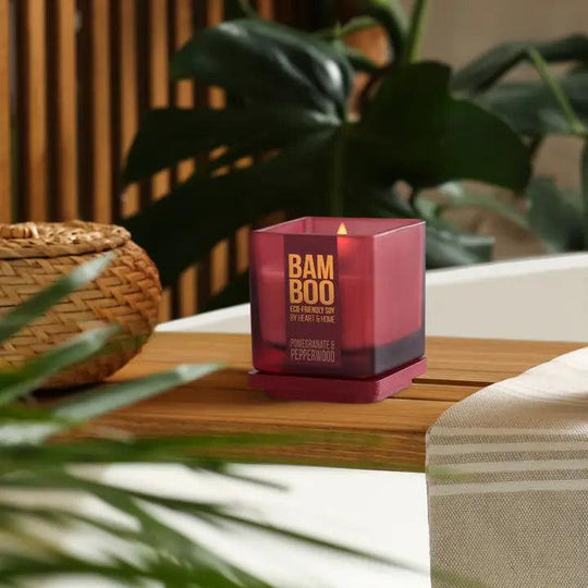 BAMBOO Eco-Friendly Soy Candle - Rust & Refined