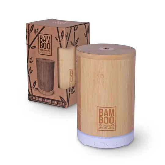 BAMBOO Essential Oils Ultrasonic Aroma Diffuser - Rust & Refined