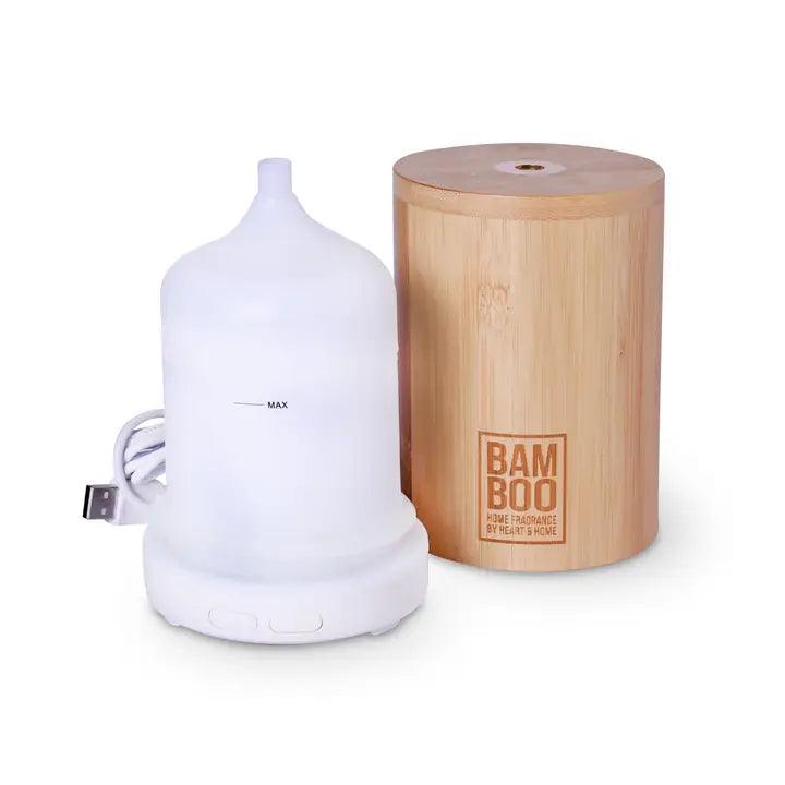BAMBOO Essential Oils Ultrasonic Aroma Diffuser - Rust & Refined
