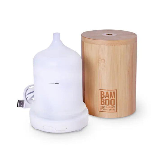 BAMBOO Essential Oils Ultrasonic Aroma Diffuser - Rust & Refined
