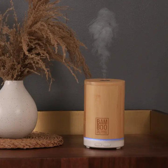 BAMBOO Essential Oils Ultrasonic Aroma Diffuser - Rust & Refined