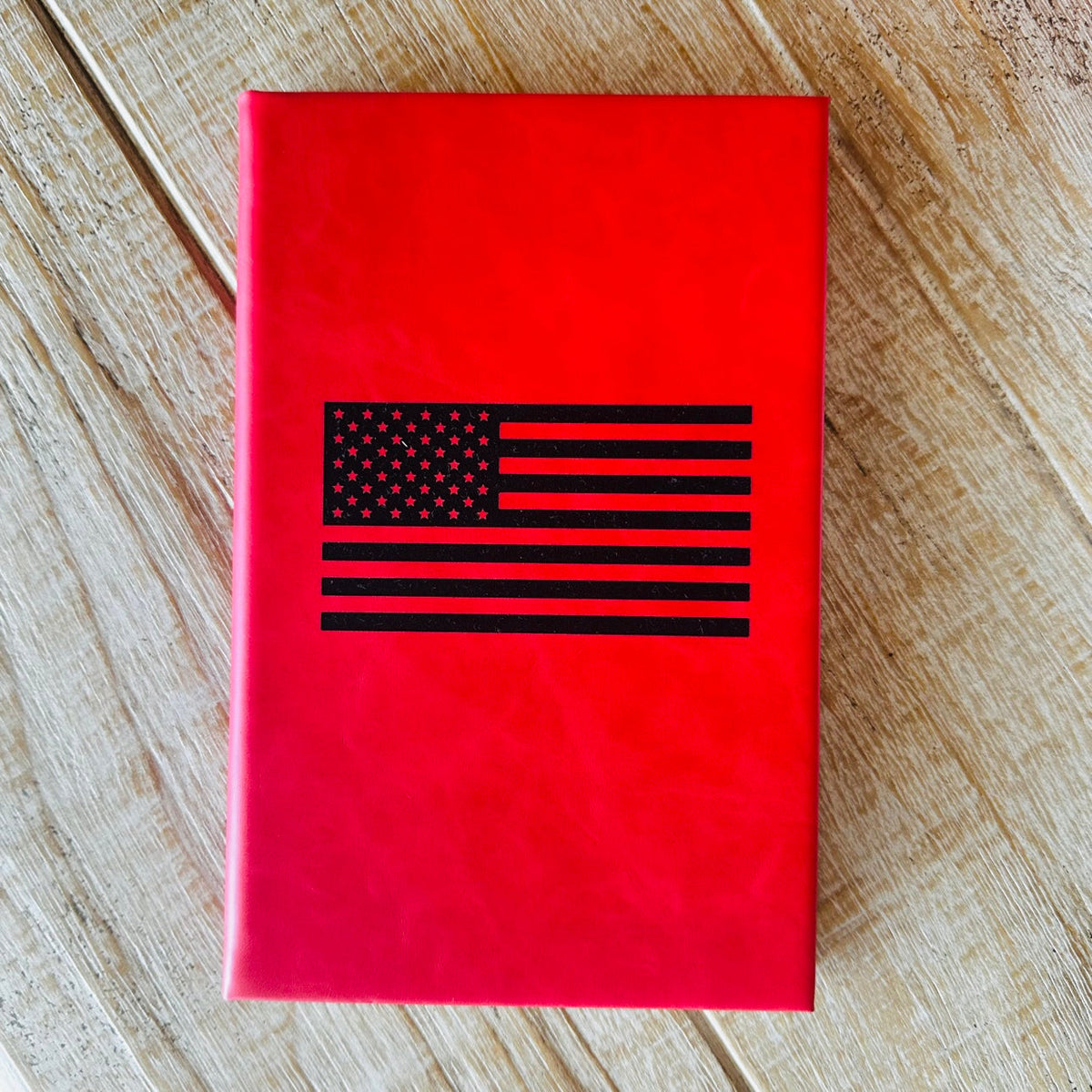 American Flag Journal - Red