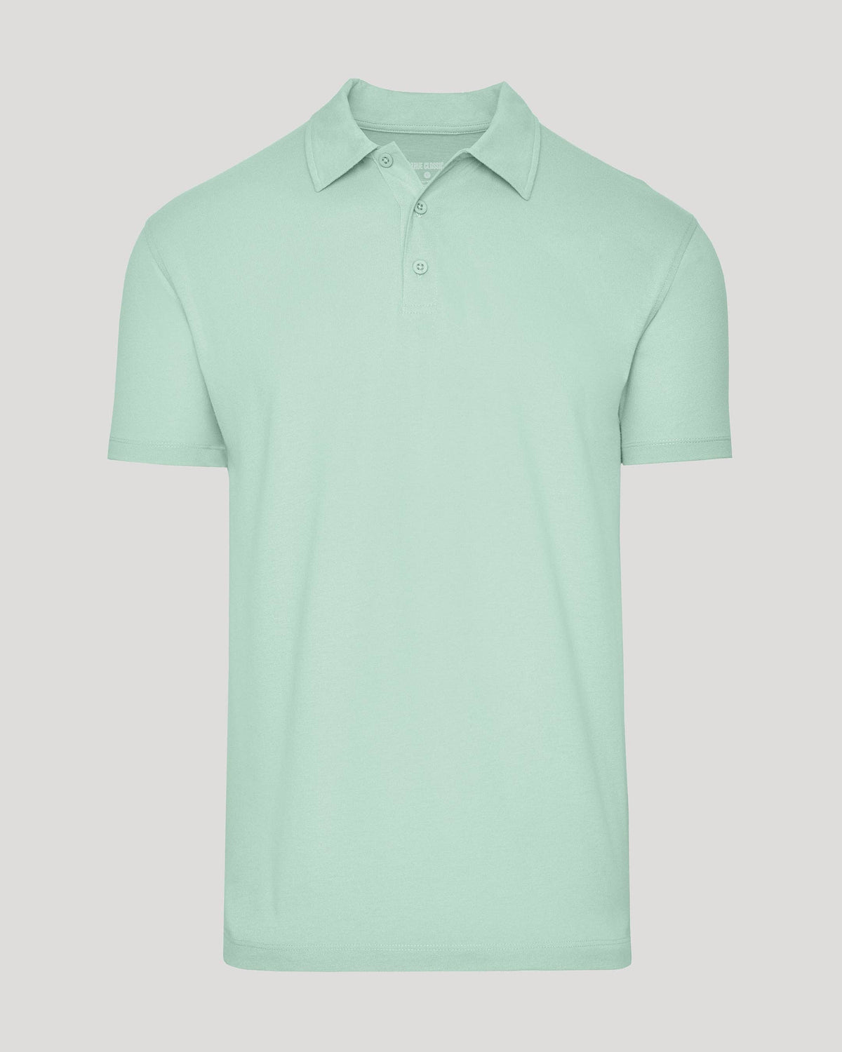 Heather Mist Short Sleeve Polo, view 5