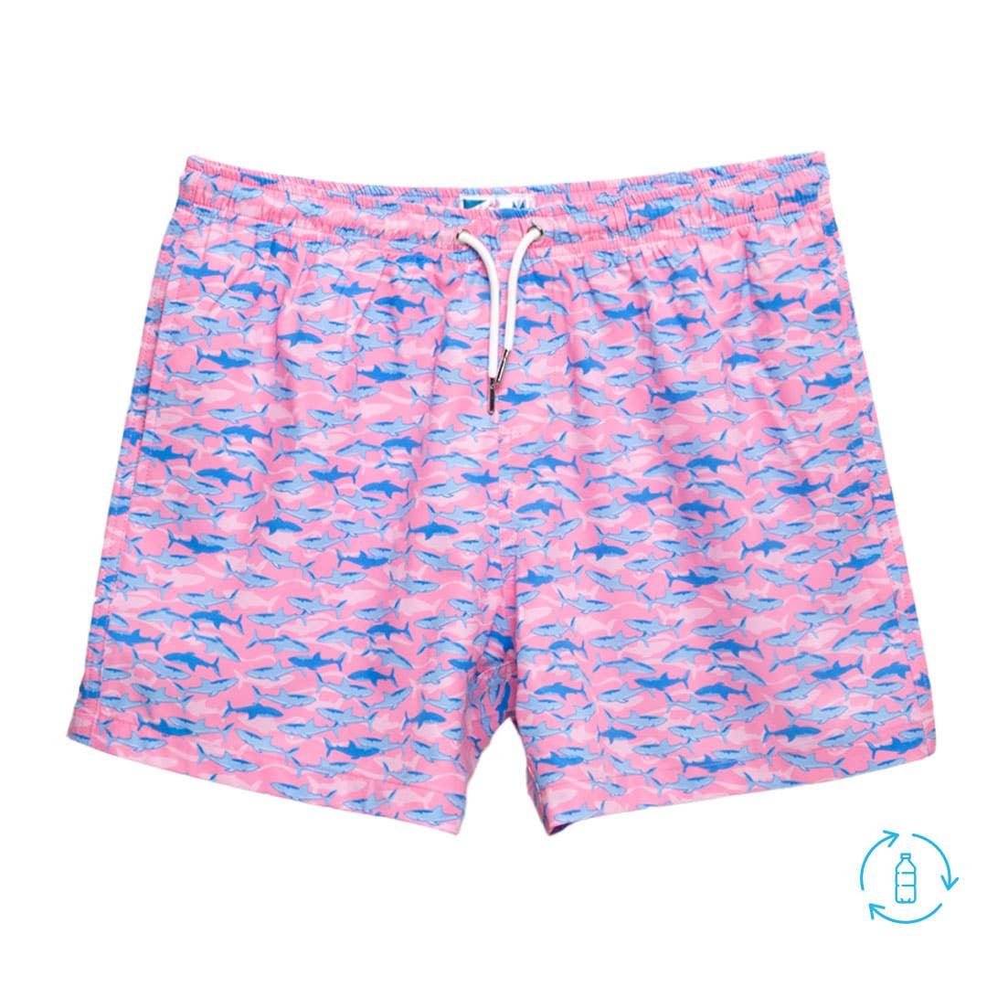 Bermies - Pink Sharks - 6 inch with liner - Rust &amp; Refined