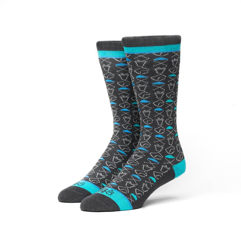 Bourbon Cousins - A Day at the Track Socks - Rust & Refined