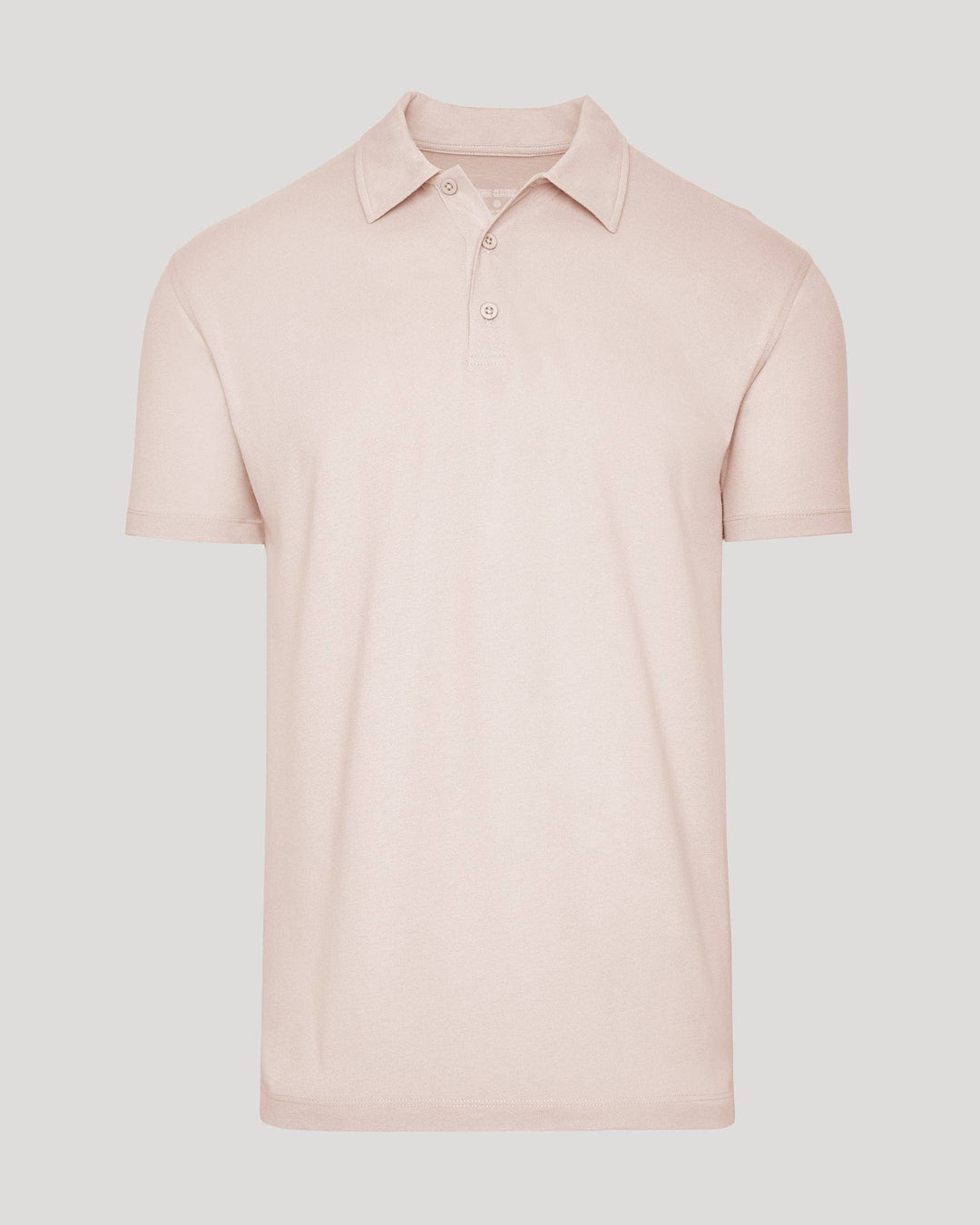 Coral Blush Short Sleeve Polo