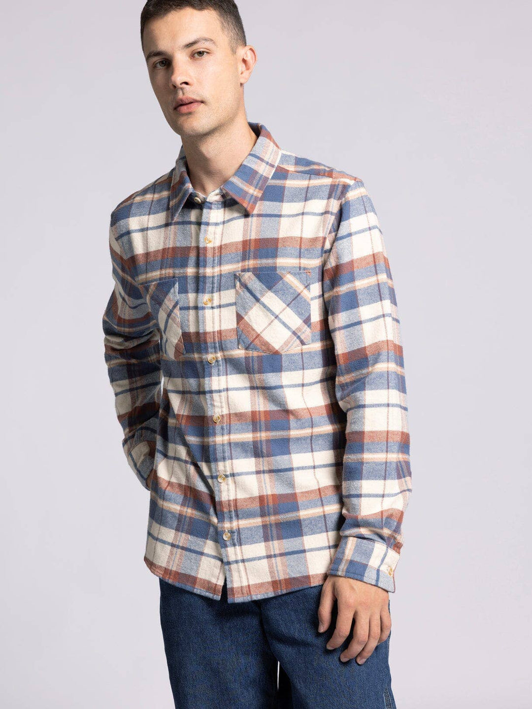 REDWOODS FLANNEL - Long Sleeve Button Up