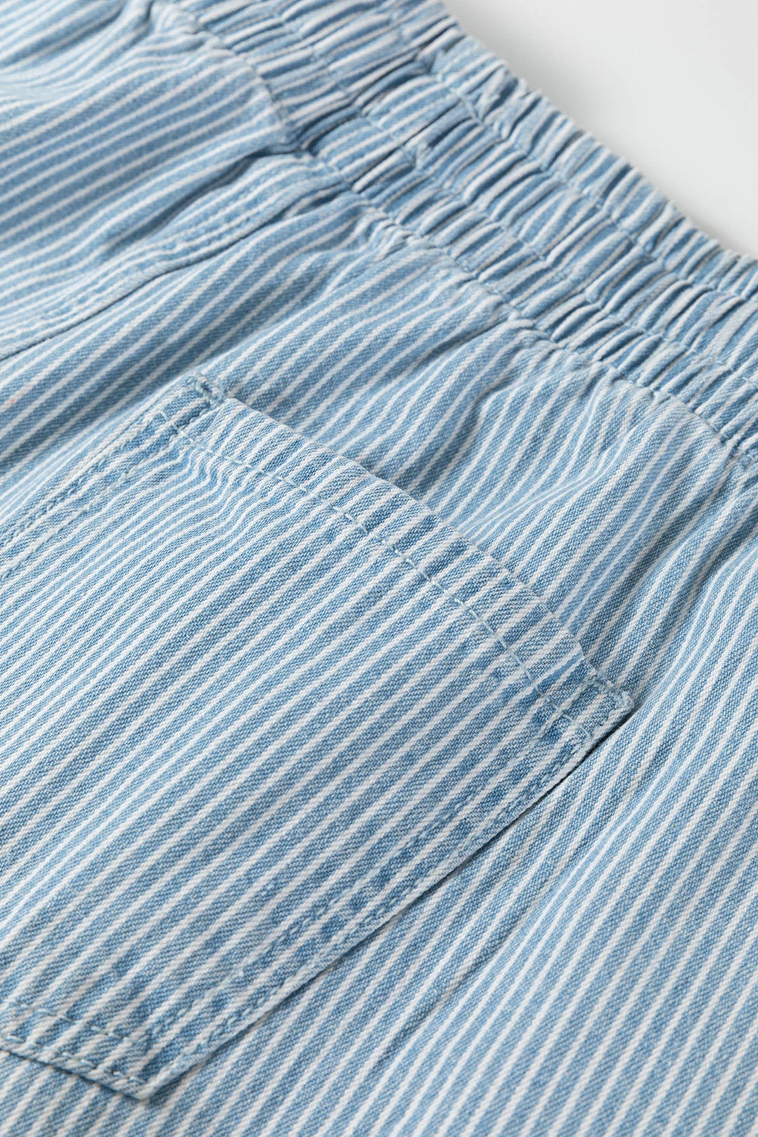 Coastal Stripe Drawstring Shorts, view 4
