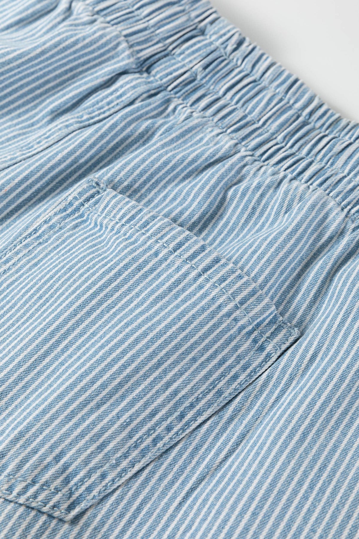 Coastal Stripe Drawstring Shorts, view 4