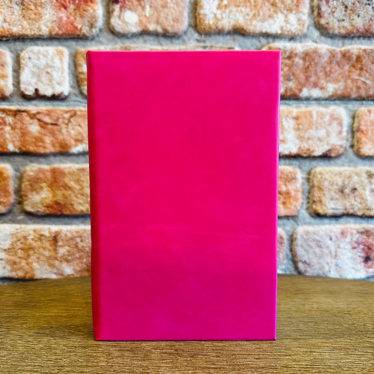 Leatherette journal in Pink