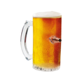 Last Man Standing - Beer Glass 500 ml w/ Bullet