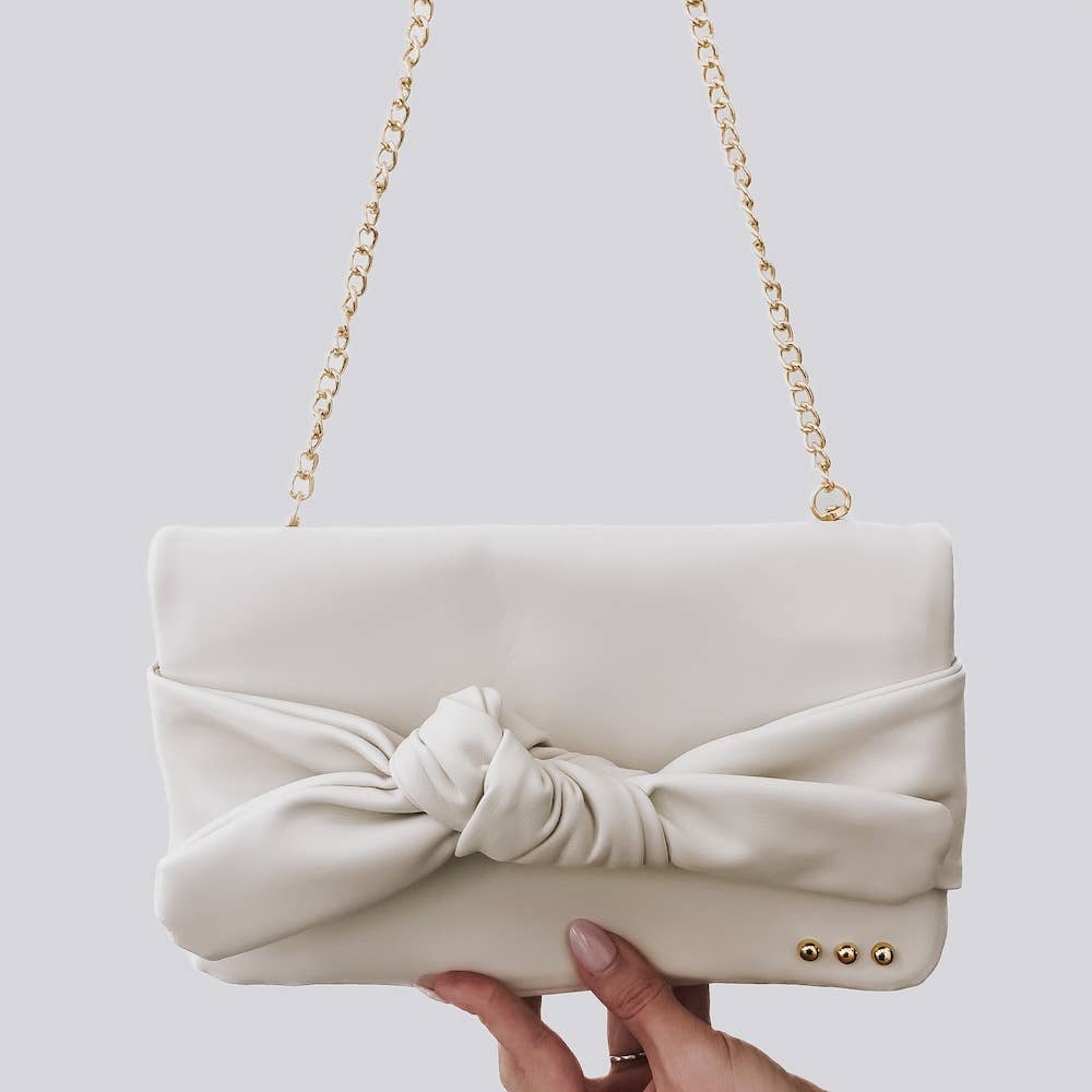 Billie Bow Clutch Crossbody Bag, view 4