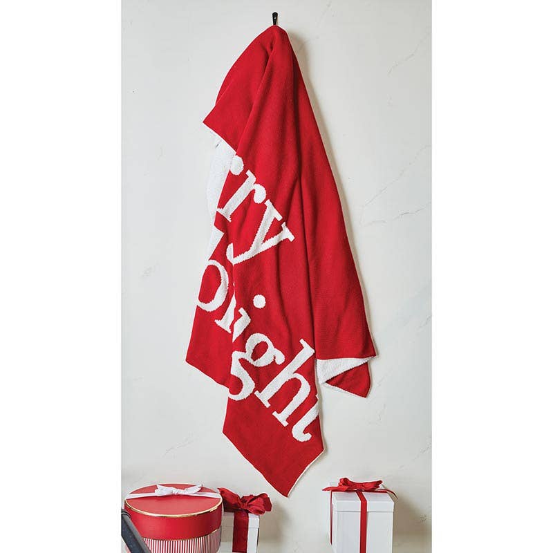 Face to Face Luxe Throw - Merry & Bright, view 3