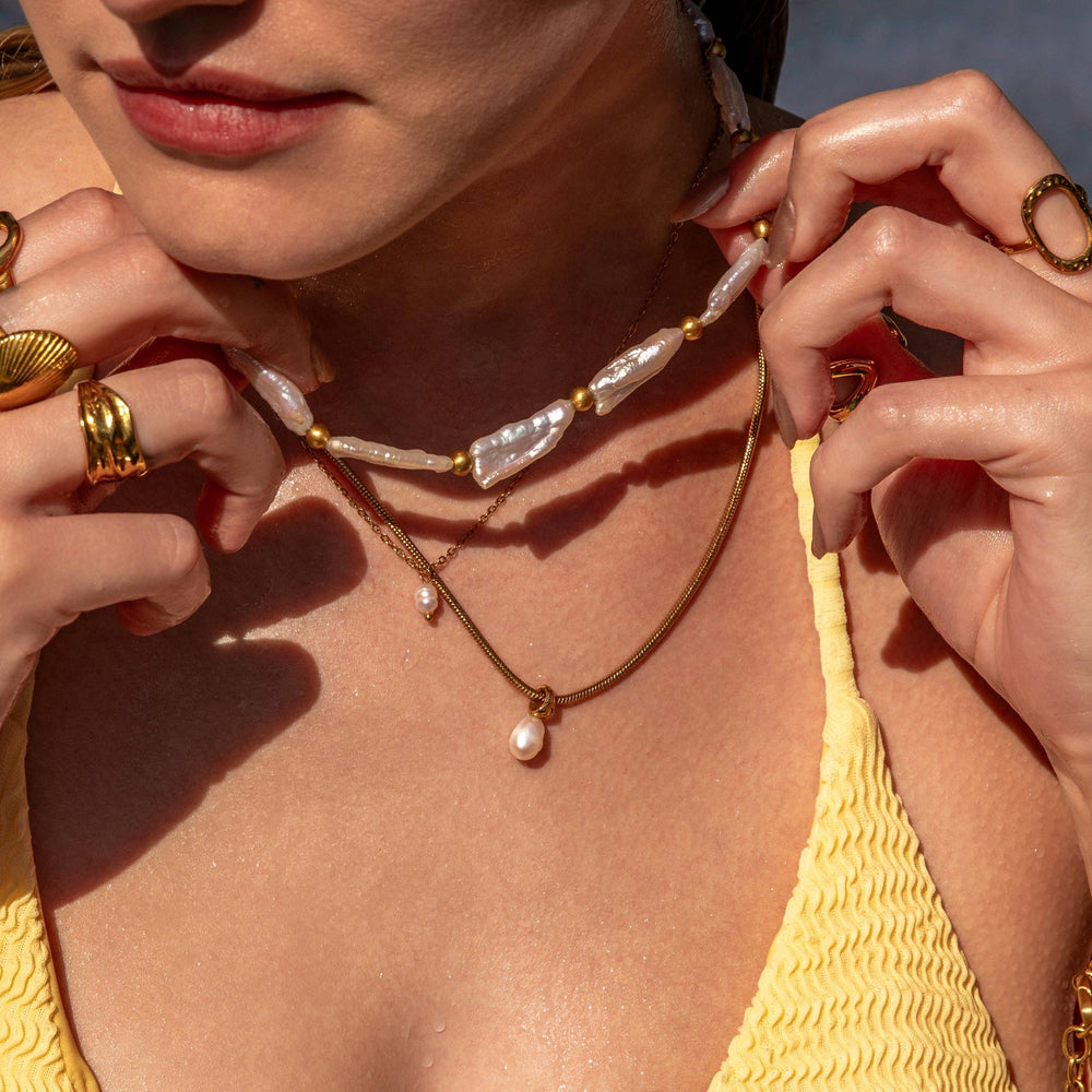 ALCO Oasis Necklace - Gold, alternate view 2